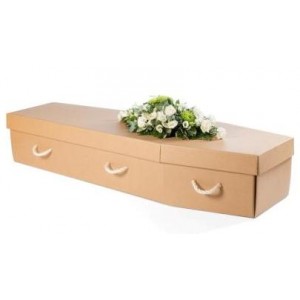Cardboard Coffin - Caramel  / Manila 